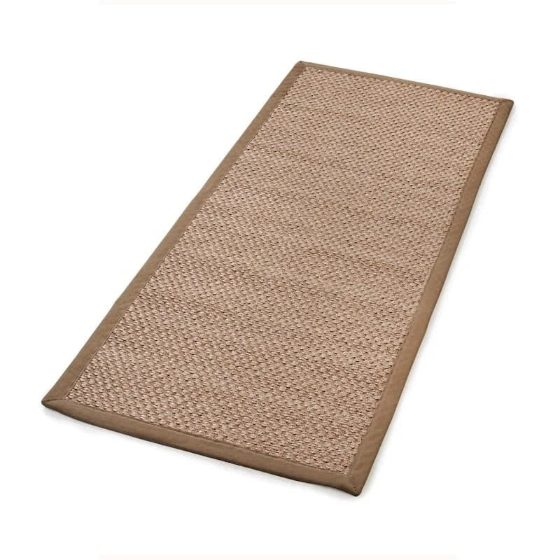 Sisal teppe med kanting 80x200 Homefactory