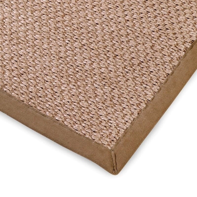 Sisal teppe med kanting Ø300 Homefactory