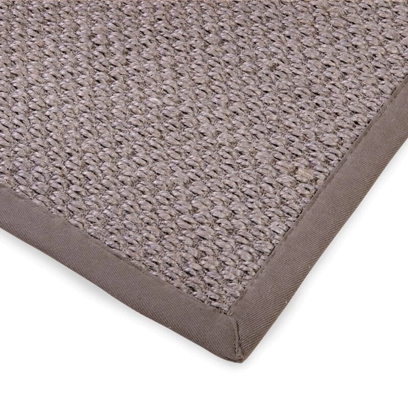 Sisal teppe med kanting Ø250 Homefactory