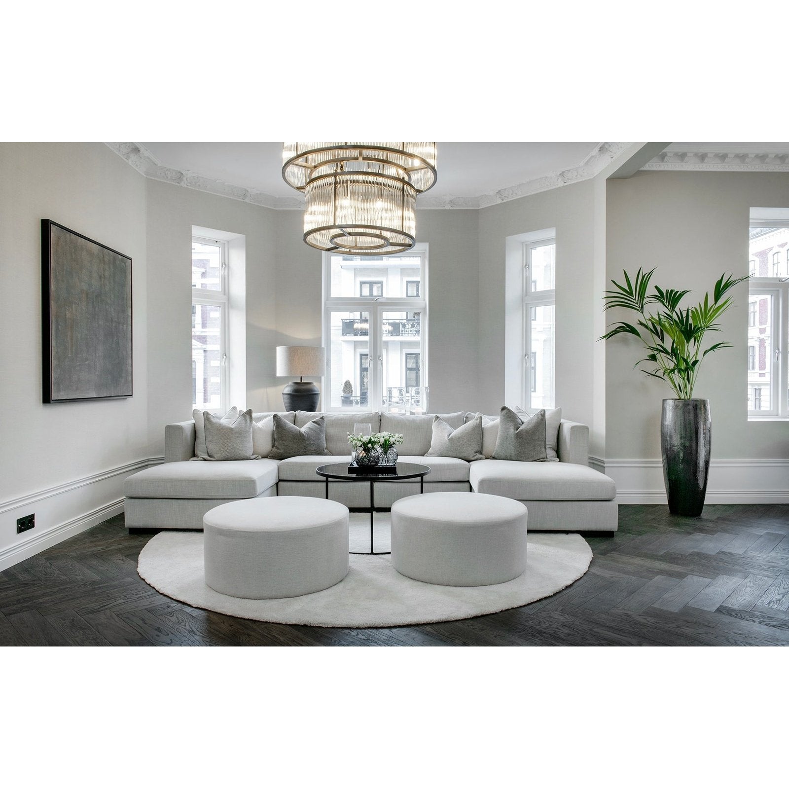 Tuftet teppe Westfield Ø300 - Tuftet-Homefactory -Nordstrand Møbler og Interiør