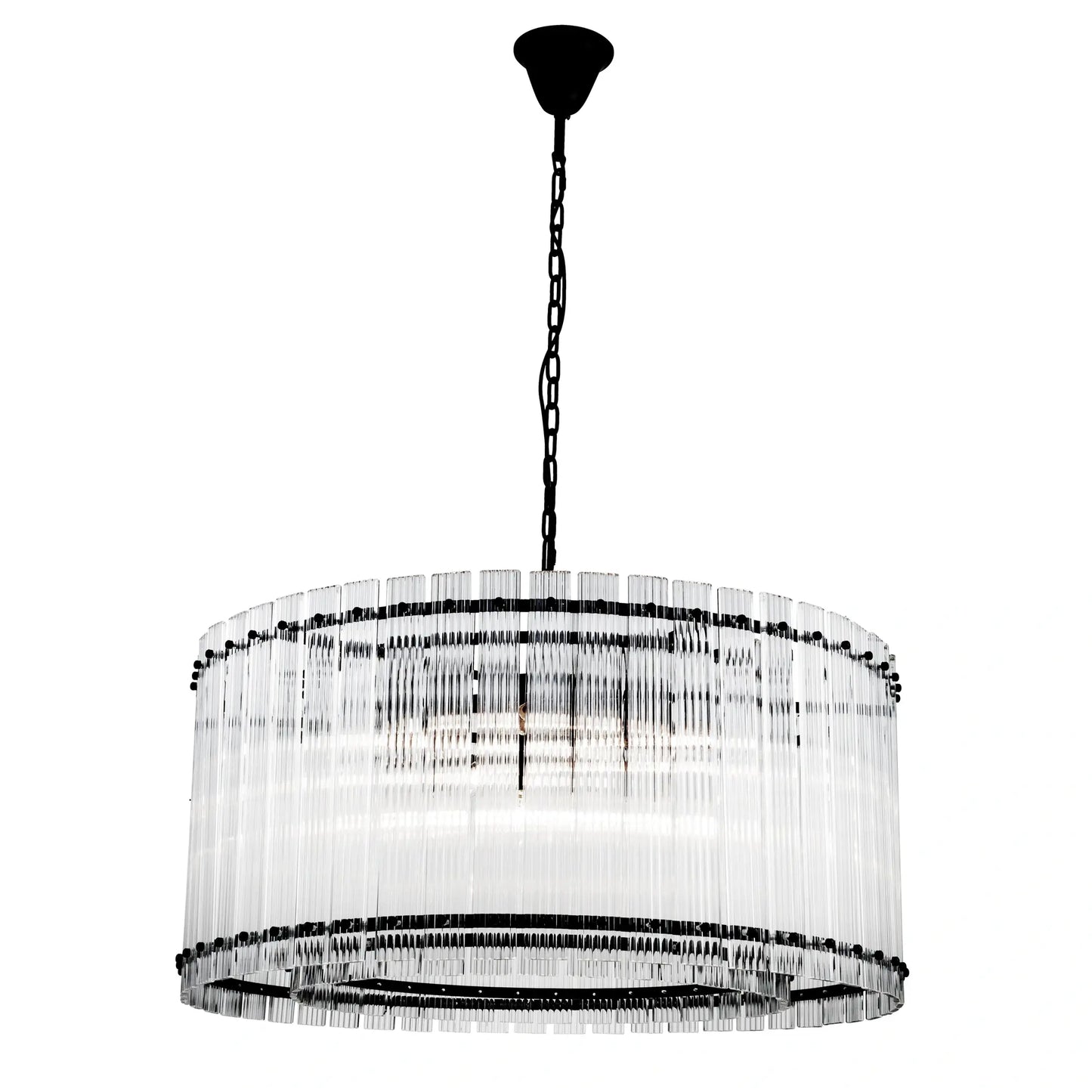 Taklampe Baltimore D90 clear glass