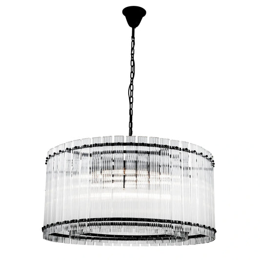 Taklampe Baltimore D90 clear glass