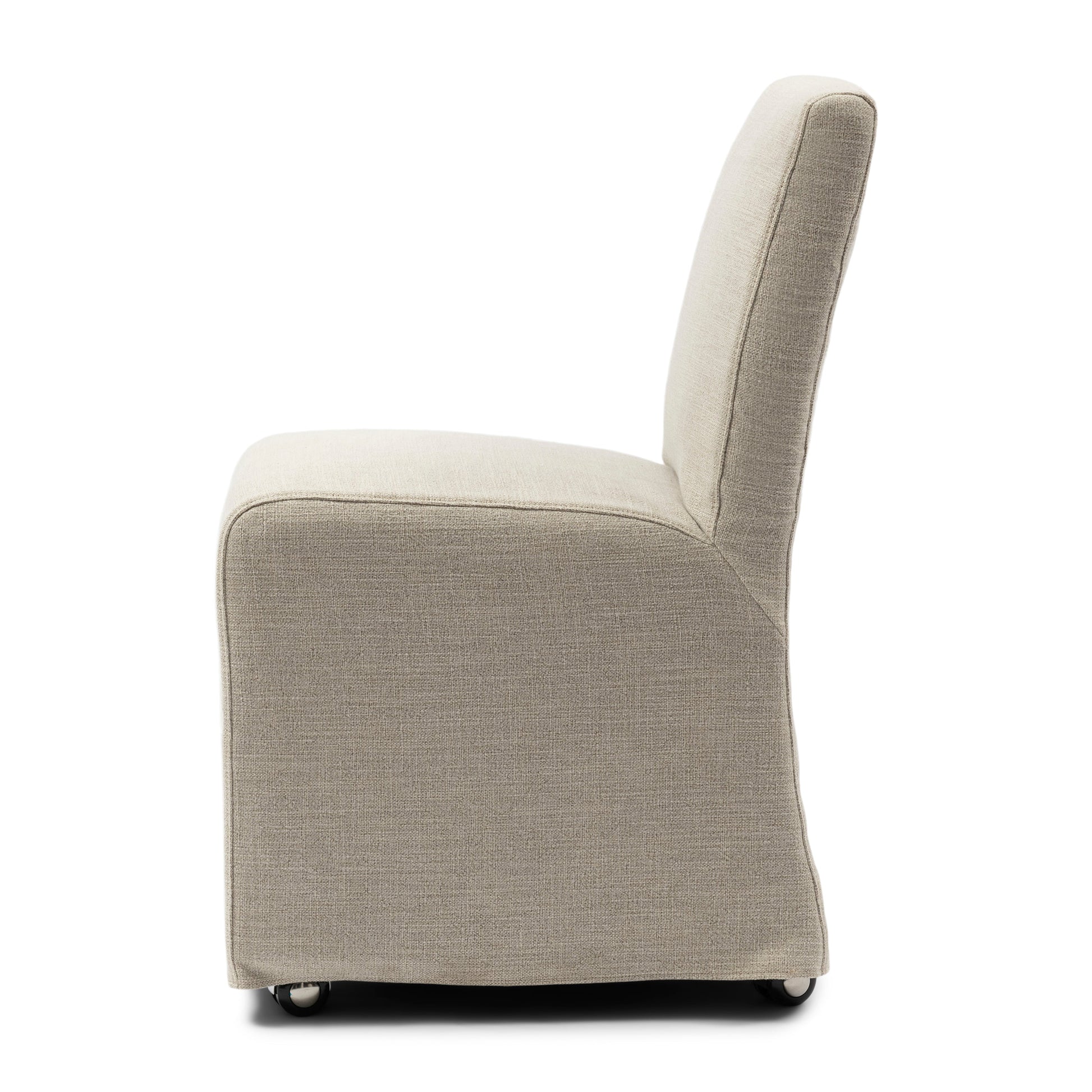 Firenze spisestol med løse trekk med hjul - Chairs-Riviera Maison -Nordstrand Møbler og Interiør