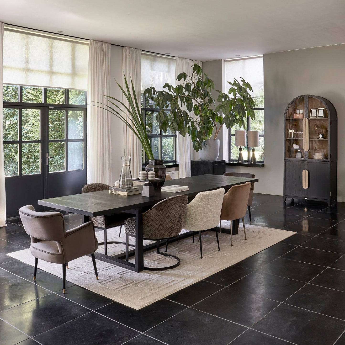 Adrienne Vitrineskap XL - Buffet-Riviera Maison -Nordstrand Møbler og Interiør