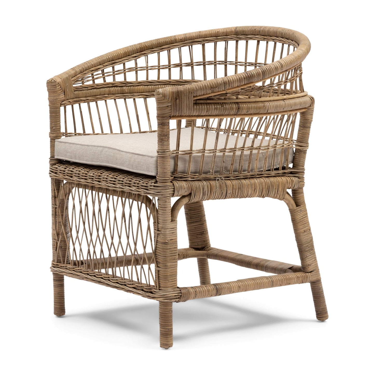 Victoria Falls spisestol Natural - Armchairs-Riviera Maison -Nordstrand Møbler og Interiør