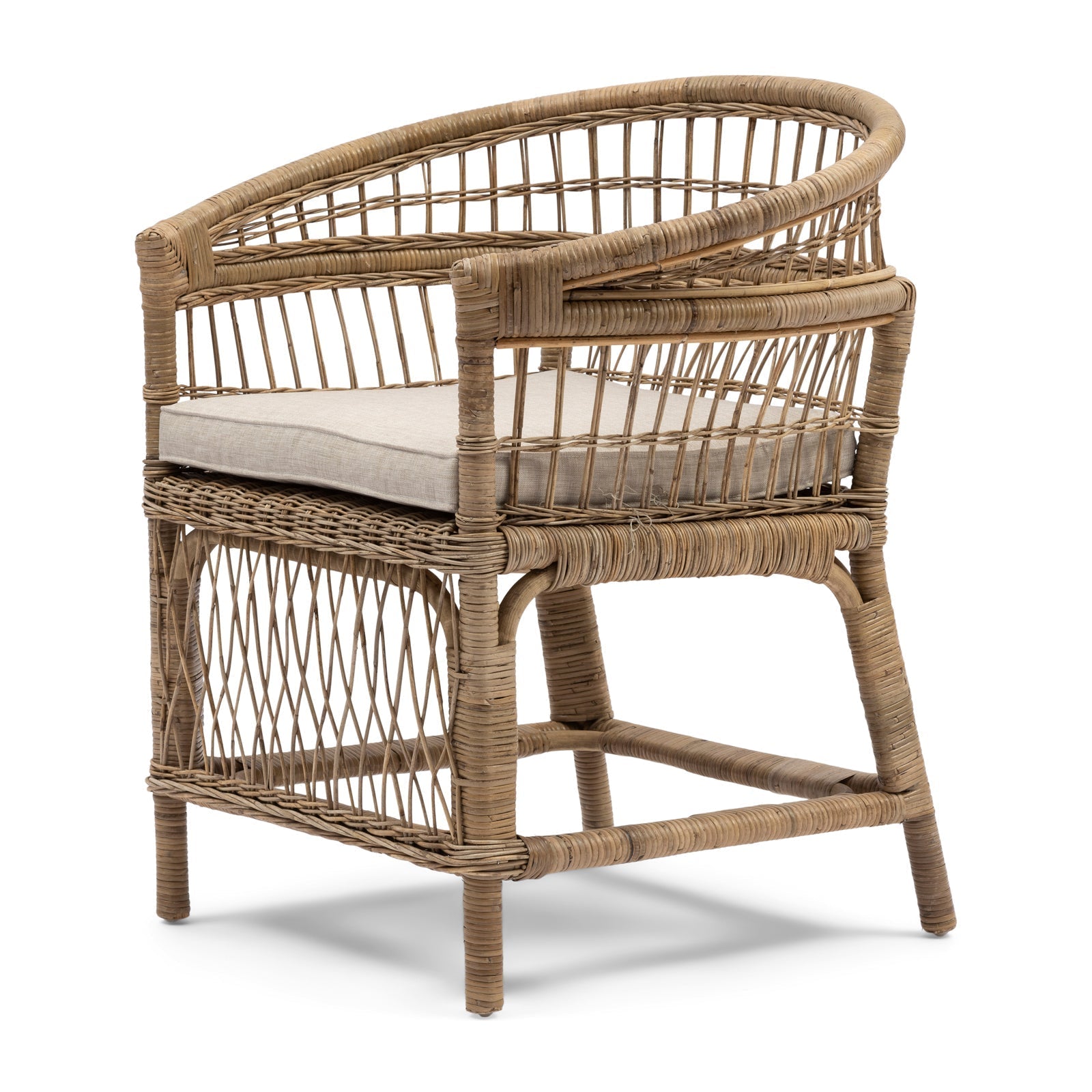 Victoria Falls spisestol Natural - Armchairs-Riviera Maison -Nordstrand Møbler og Interiør
