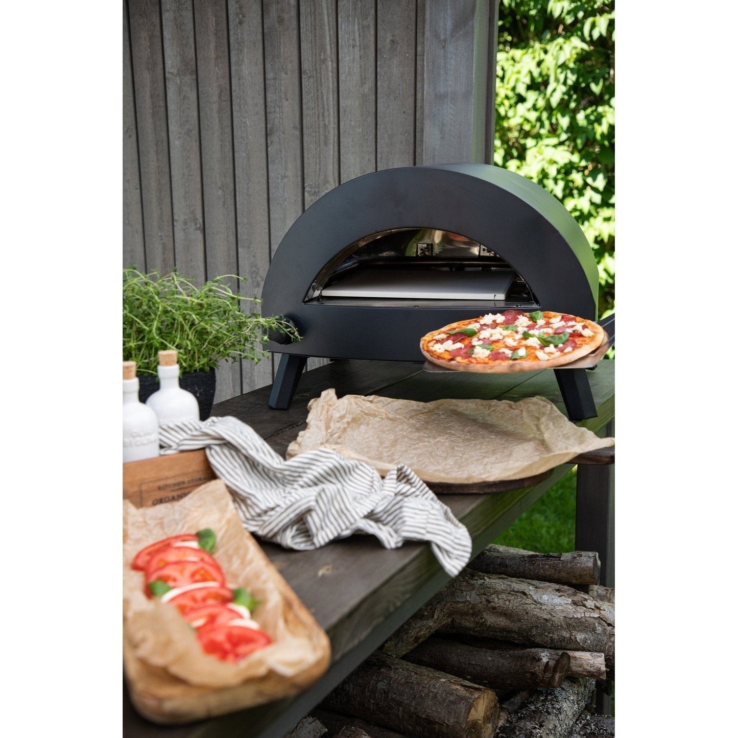 Bukom pizzaovn gass