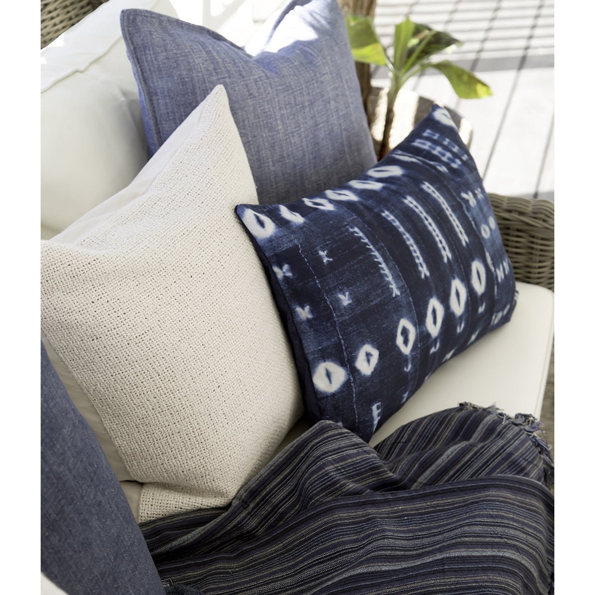 FASCINATION INDIGO Putetrekk - -Artwood -Nordstrand Møbler og Interiør