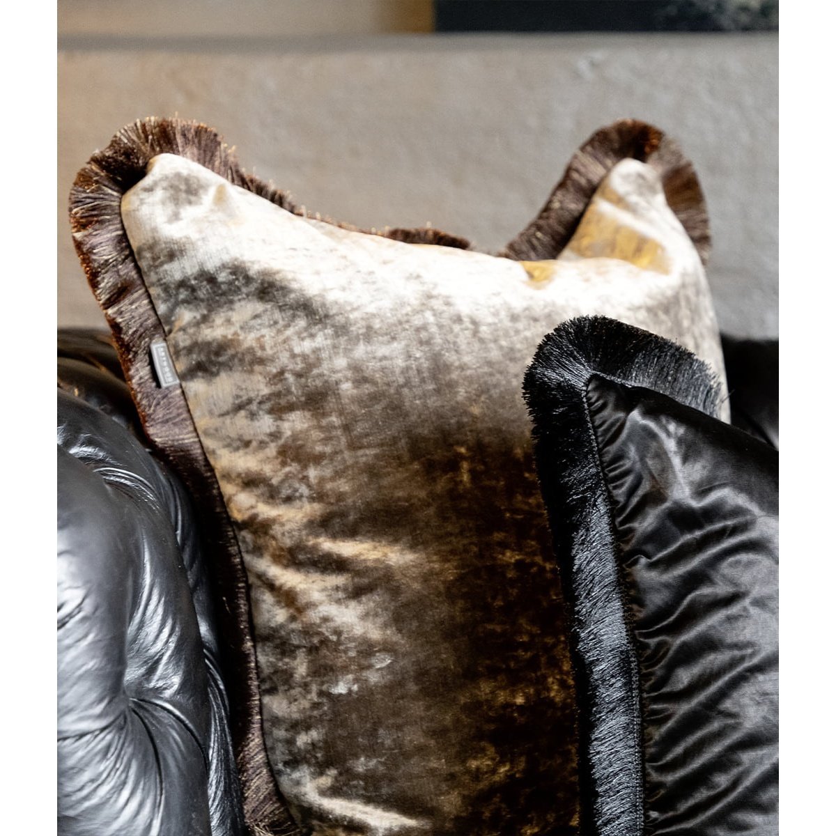 GARDA VELVET BEIGE Putetrekk - -Artwood -Nordstrand Møbler og Interiør
