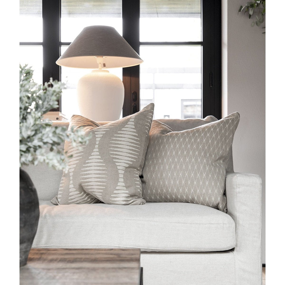 DARIO LINEN OFFWHITE Putetrekk - -Artwood -Nordstrand Møbler og Interiør