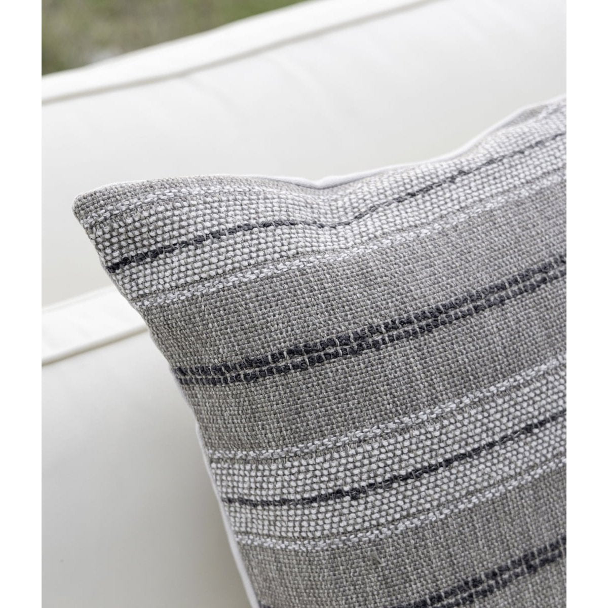 NOMAD MULTI STRIPE GREY putetrekk - Putetrekk-Artwood -Nordstrand Møbler og Interiør