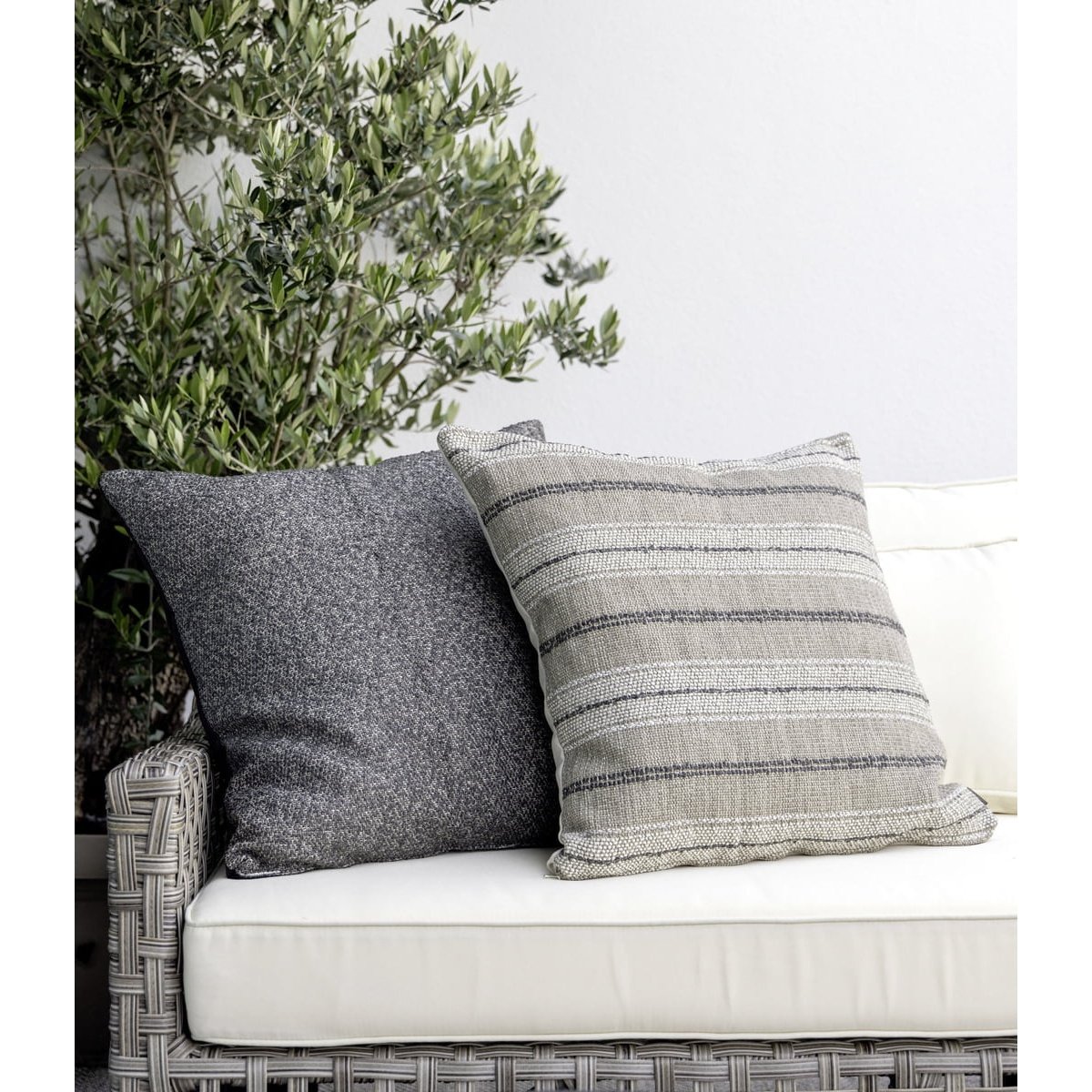 NOMAD WOVEN GREY putetrekk - Putetrekk-Artwood -Nordstrand Møbler og Interiør