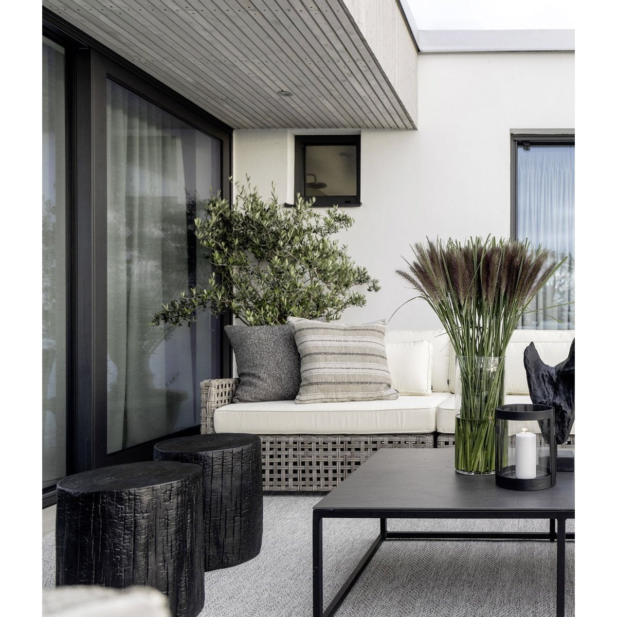 NOMAD WOVEN GREY putetrekk - Putetrekk-Artwood -Nordstrand Møbler og Interiør