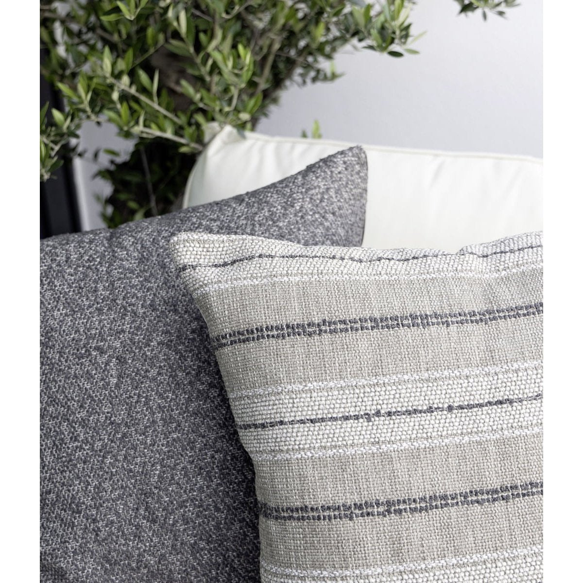 NOMAD WOVEN GREY putetrekk - Putetrekk-Artwood -Nordstrand Møbler og Interiør
