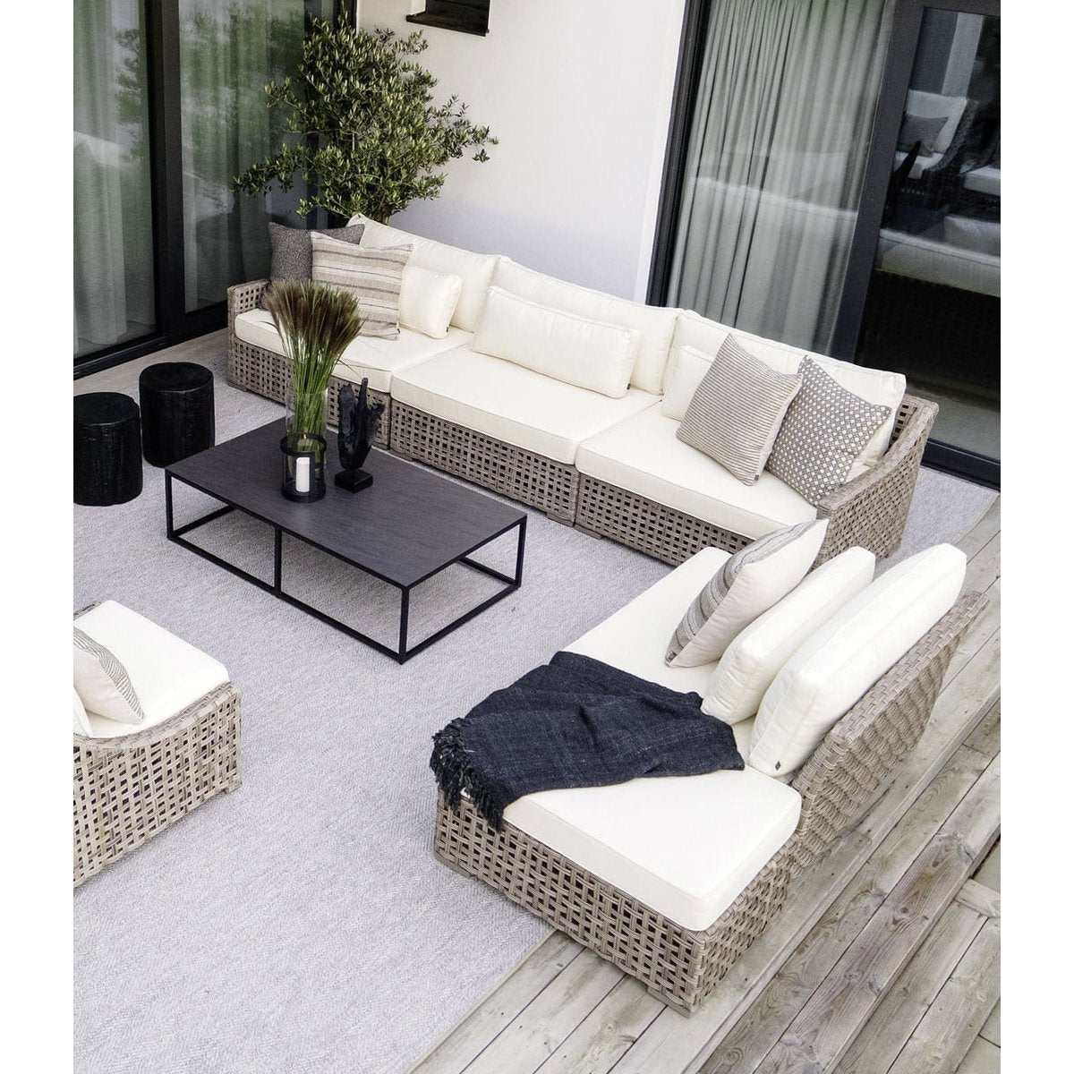 NOMAD SINGLE STRIPE NATURAL putetrekk - Putetrekk-Artwood -Nordstrand Møbler og Interiør