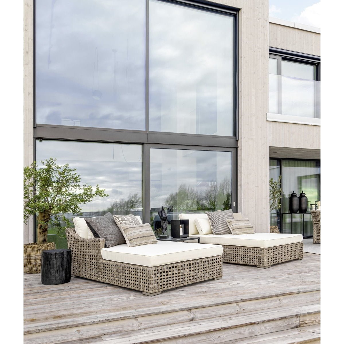 NOMAD SINGLE STRIPE GREY putetrekk - Putetrekk-Artwood -Nordstrand Møbler og Interiør