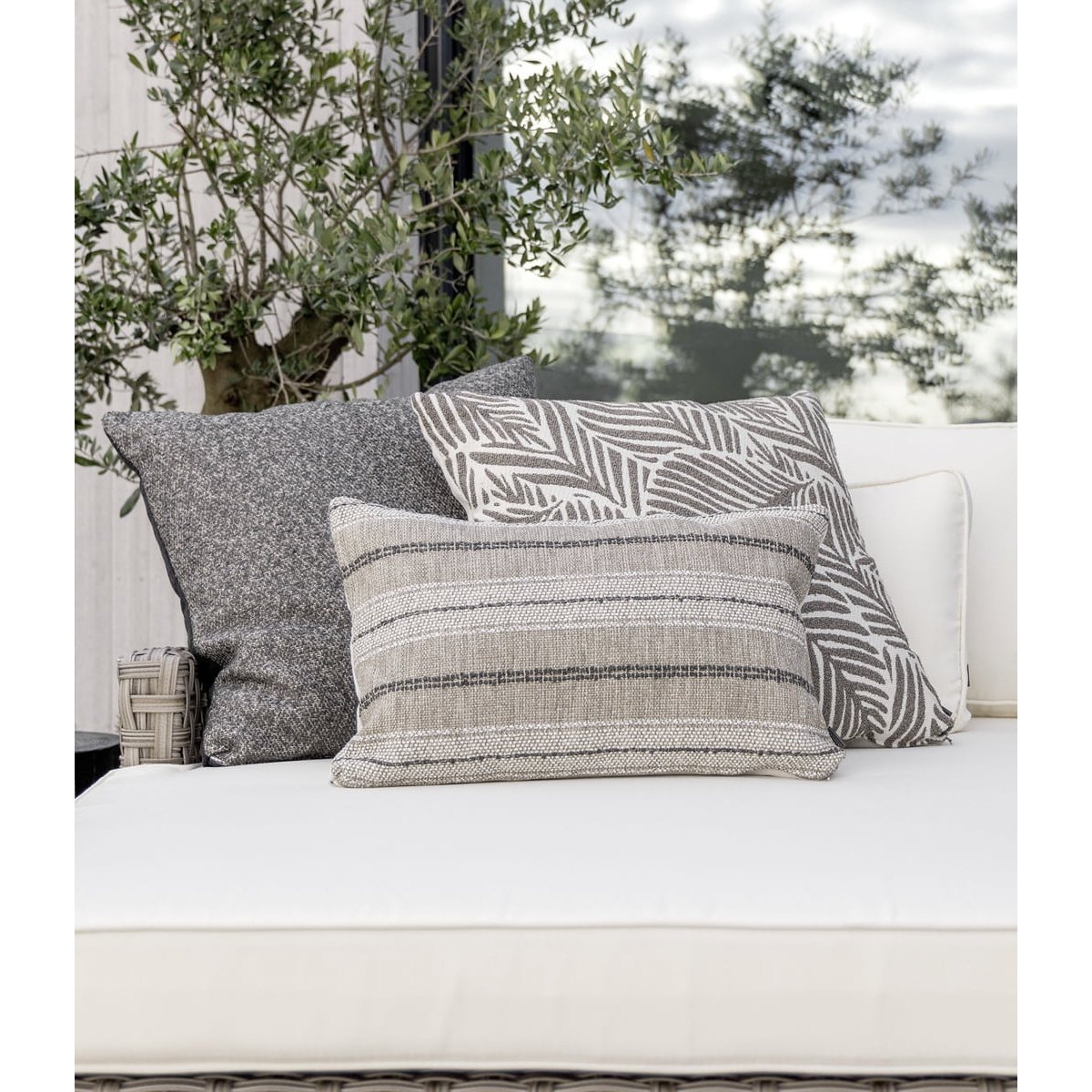 NOMAD LEAF LINEN putetrekk - Putetrekk-Artwood -Nordstrand Møbler og Interiør