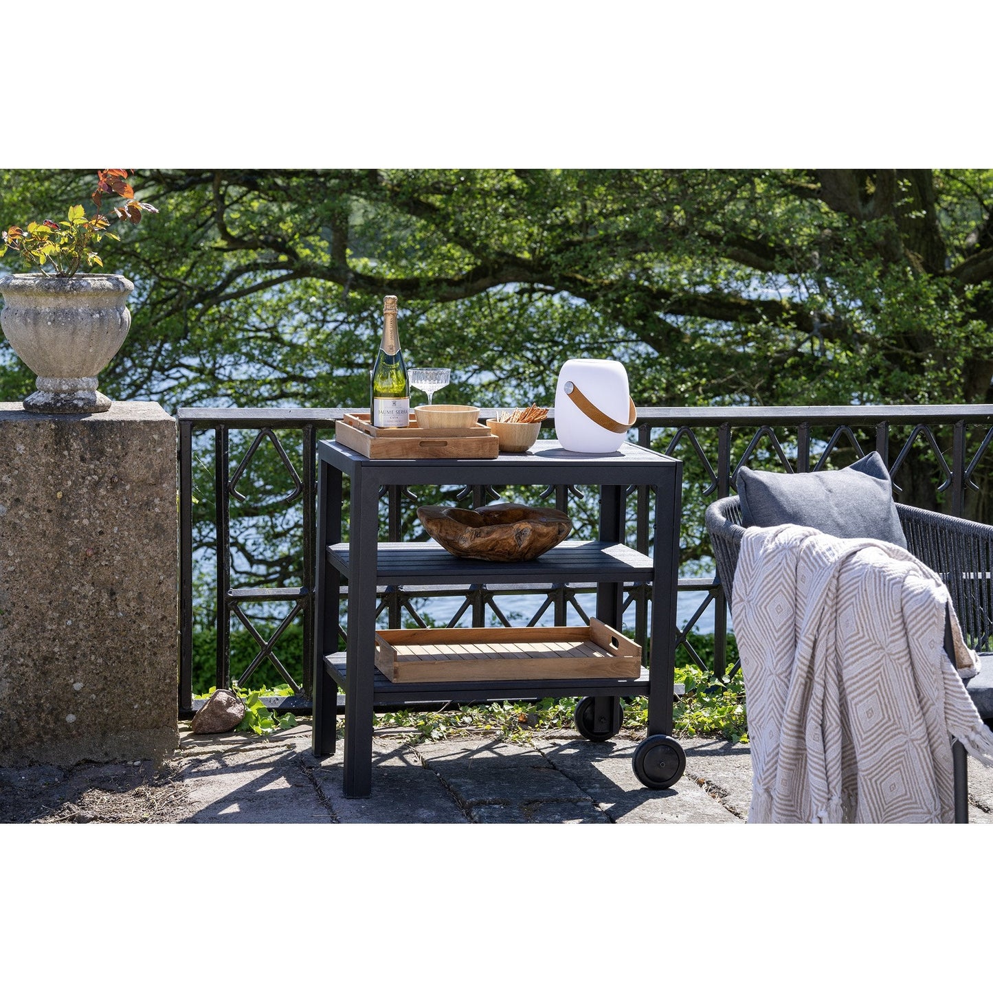 Taormina Serveringsvogn