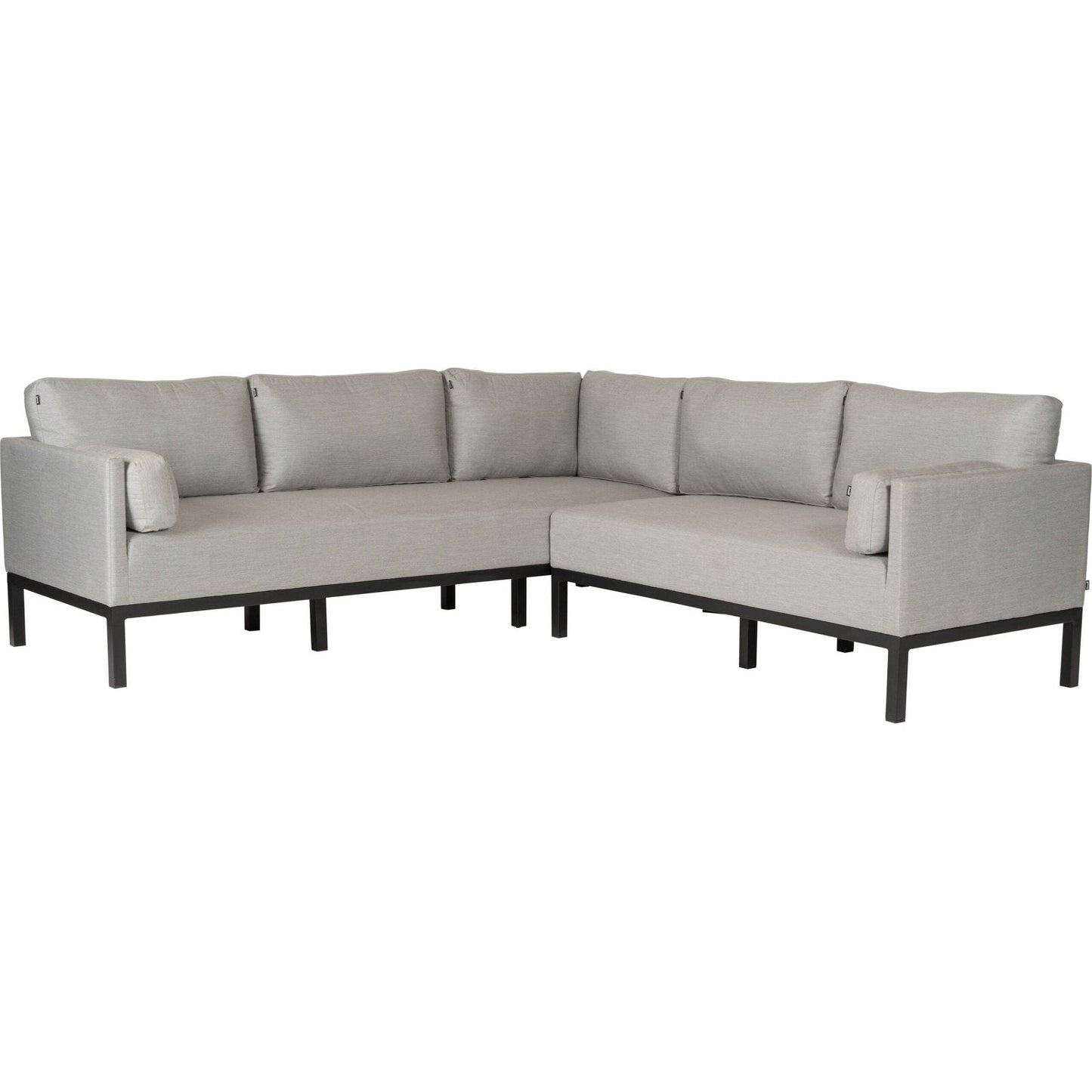 Evie spisevinkel sofa - Sunbrella lead chiné - Sofa-Hartman -Nordstrand Møbler og Interiør