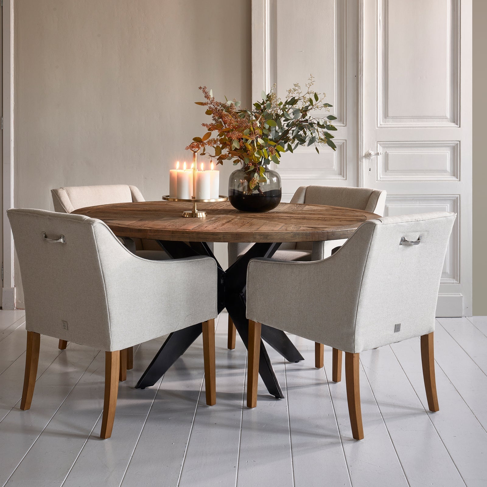 Savile Row spisestol - Armchairs-Riviera Maison -Nordstrand Møbler og Interiør