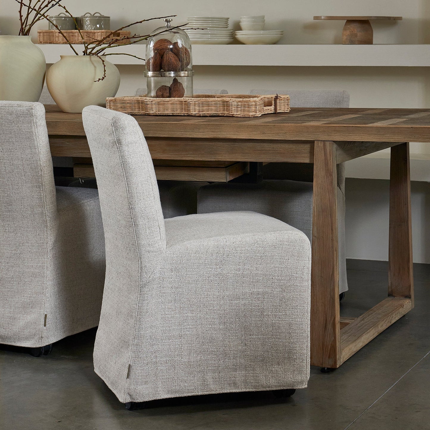 Monti spisestol med løse trekk - Chairs-Riviera Maison -Nordstrand Møbler og Interiør