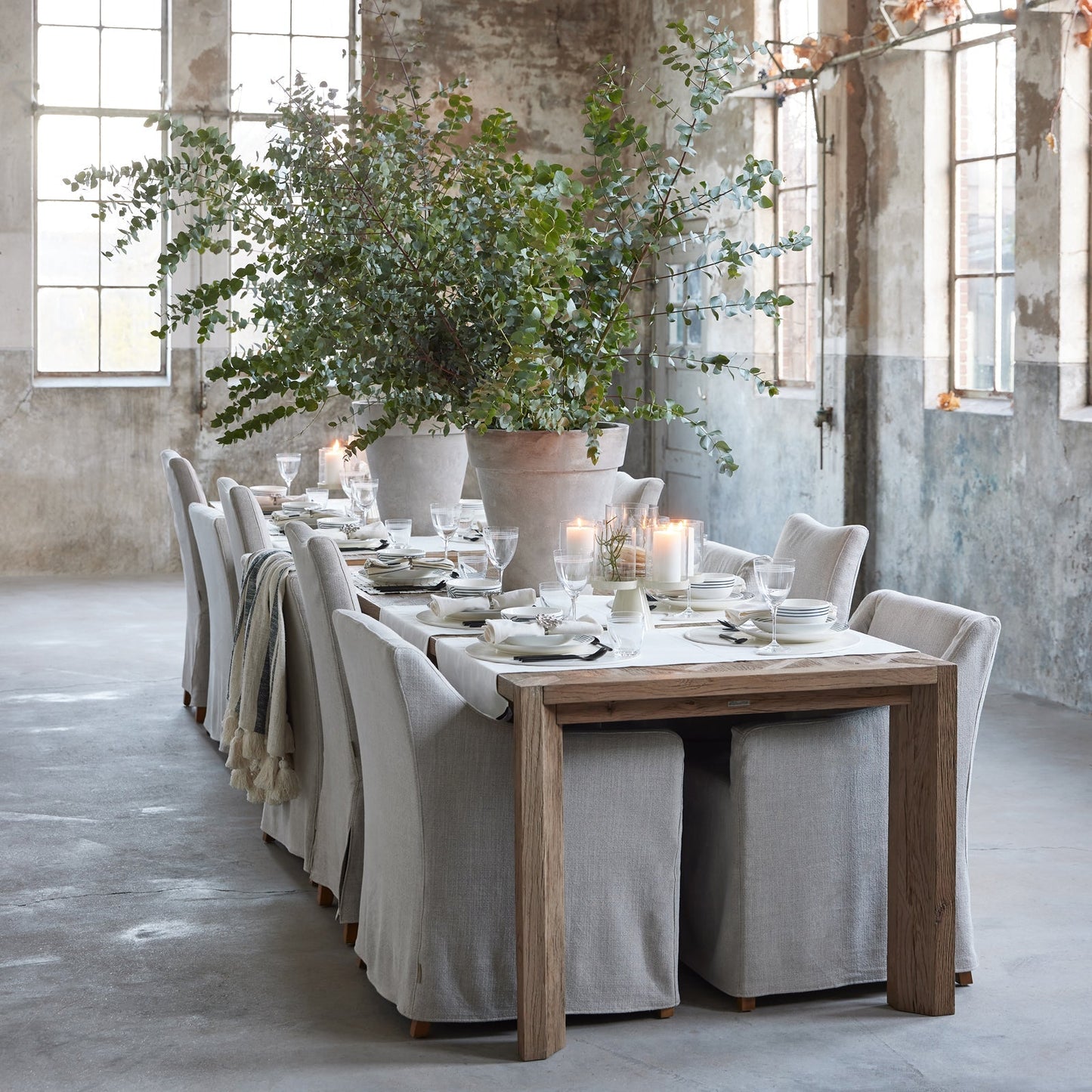 Monti spisestol med løse trekk - Chairs-Riviera Maison -Nordstrand Møbler og Interiør