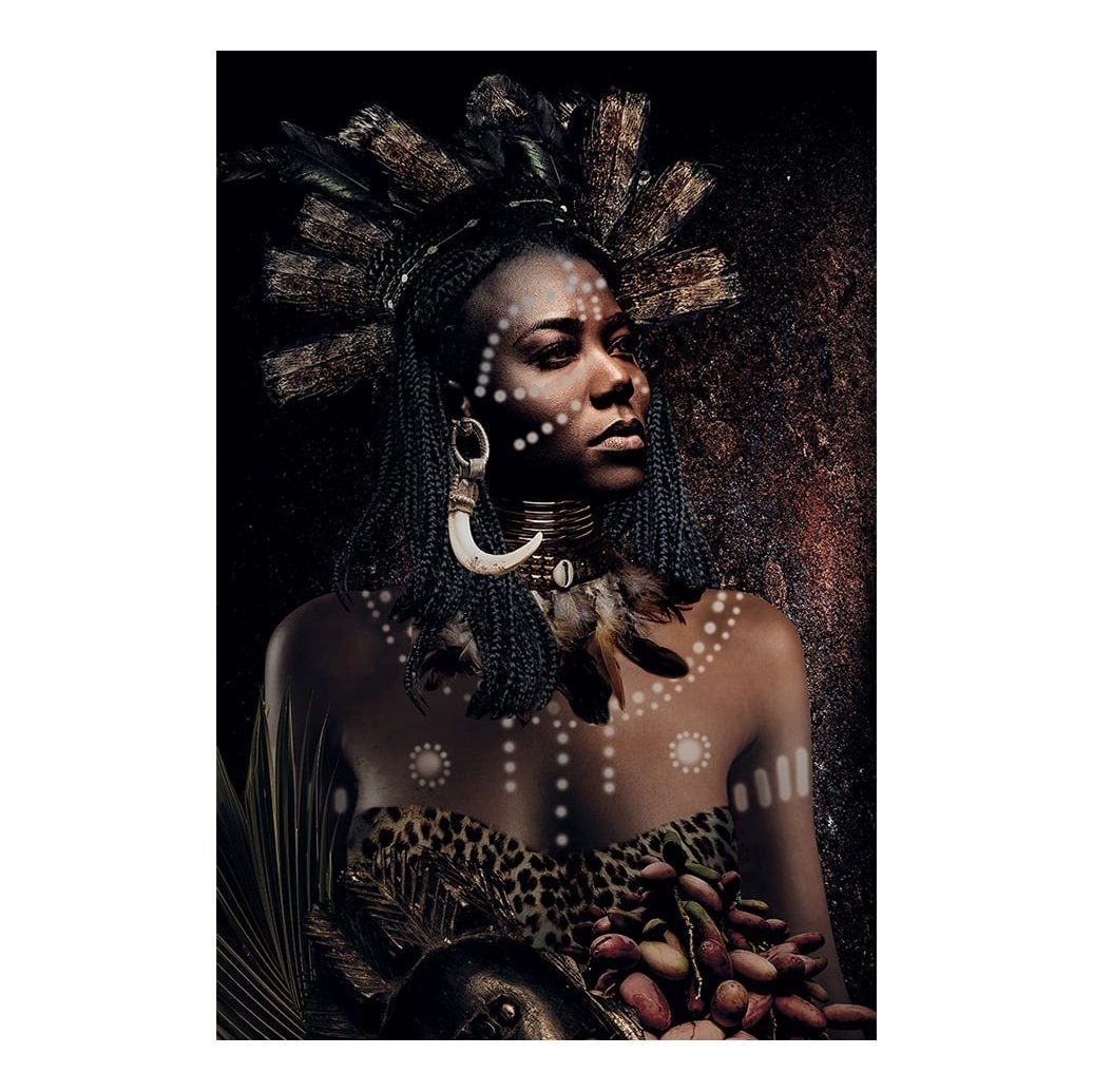 AFRICAN TRIBE WOMAN - -Artwood -Nordstrand Møbler og Interiør