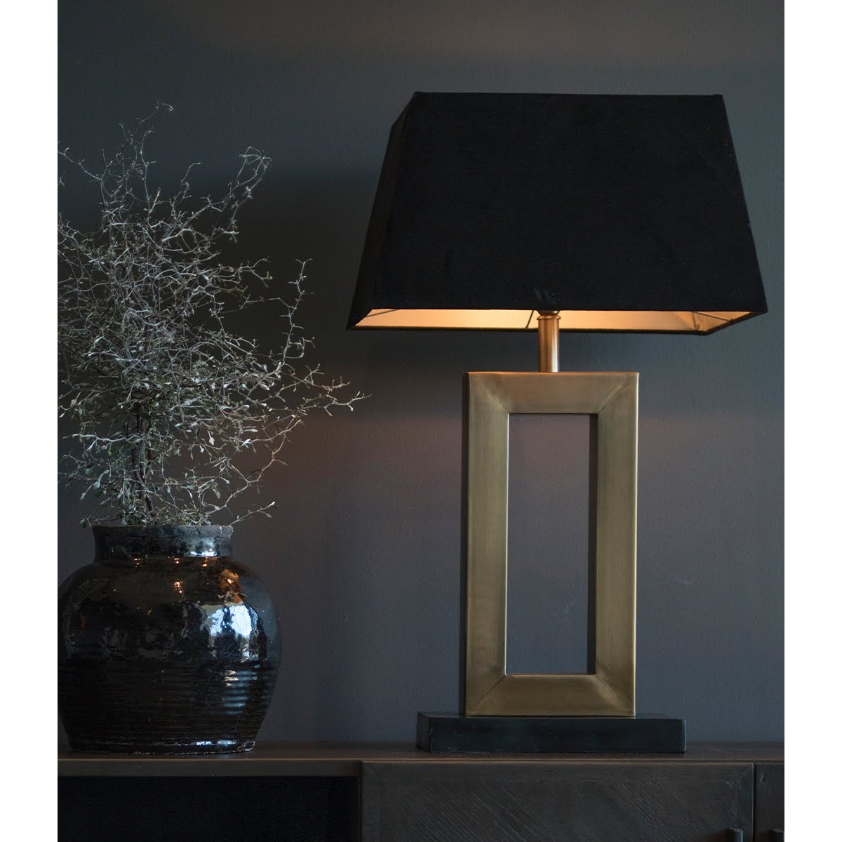 Arezzo - Bordlampe brass - -Artwood -Nordstrand Møbler og Interiør