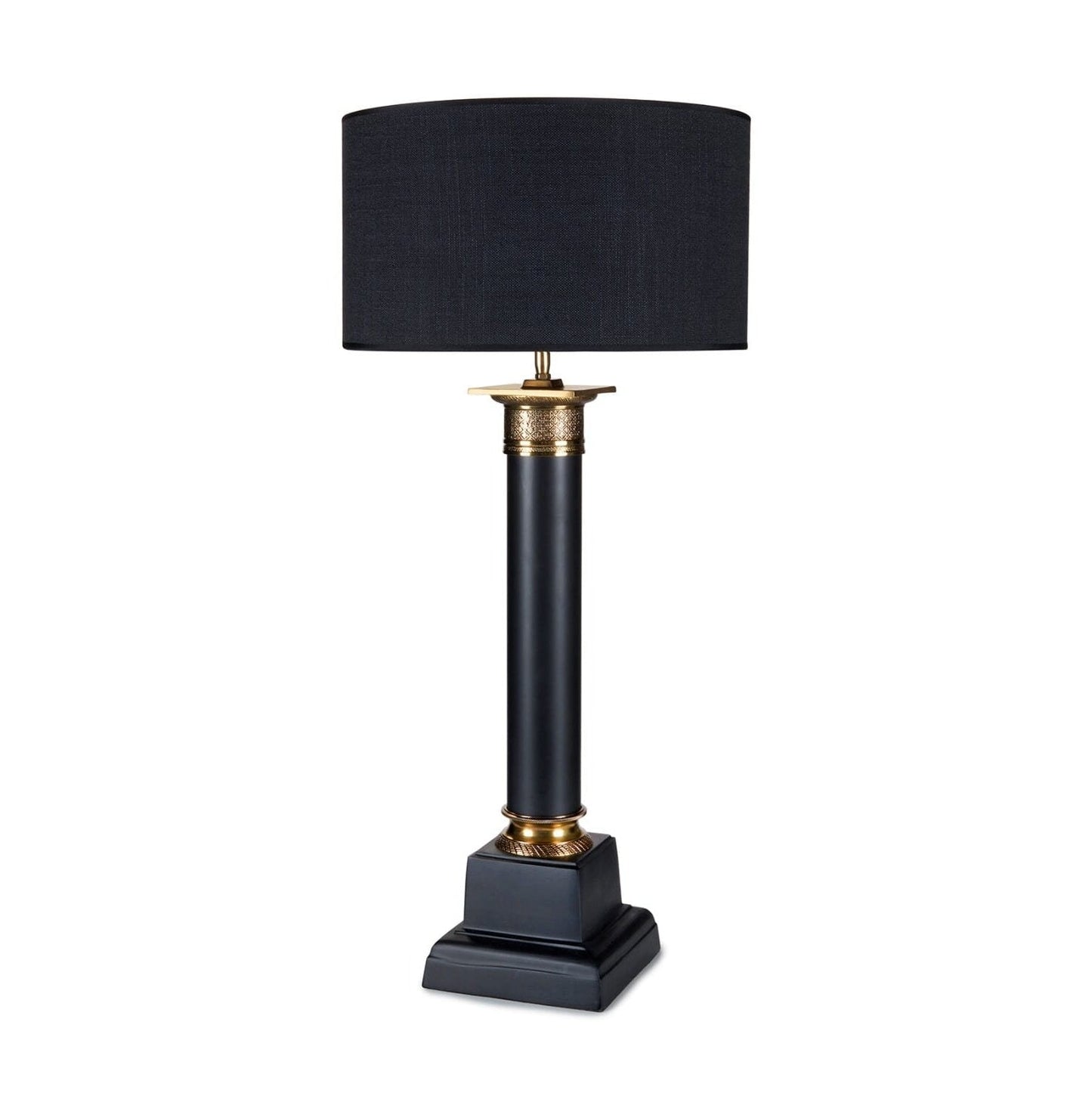 Bordlampe Clermont black/brass - -Homefactory -Nordstrand Møbler og Interiør