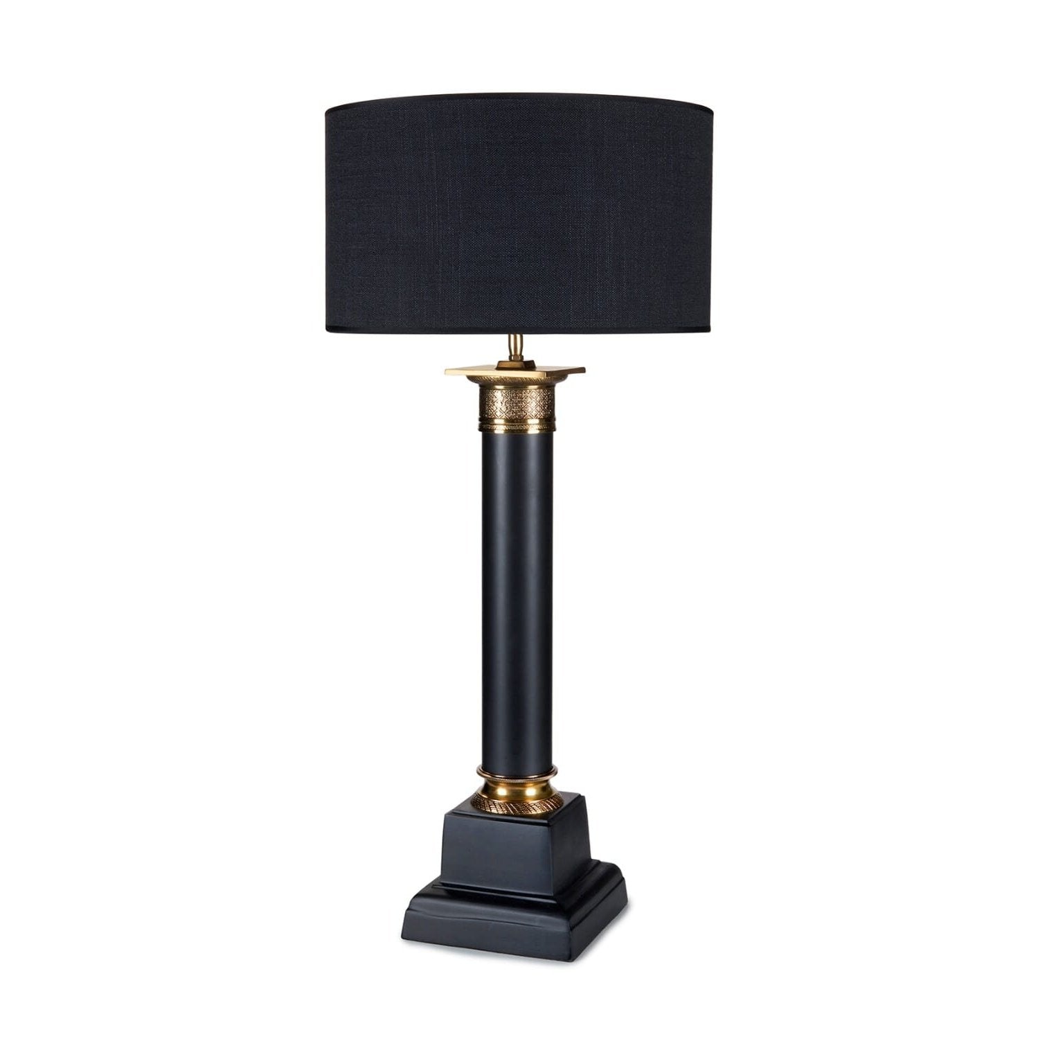 Bordlampe Clermont black/brass - -Homefactory -Nordstrand Møbler og Interiør