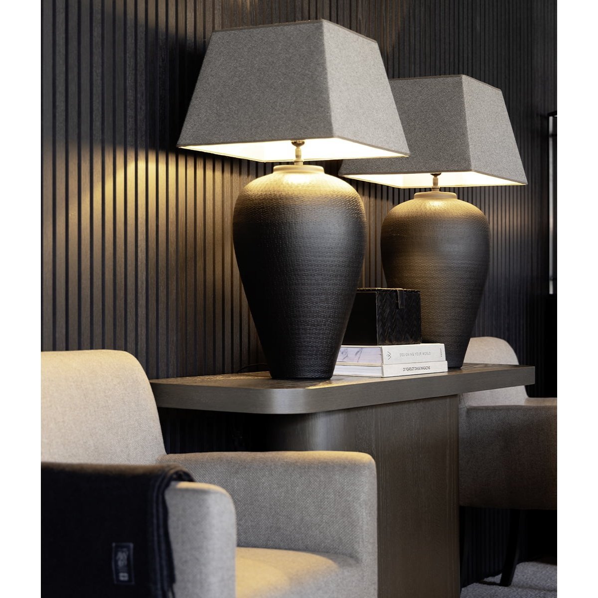 FLORENCE bordlampe mattsvart - -Artwood -Nordstrand Møbler og Interiør