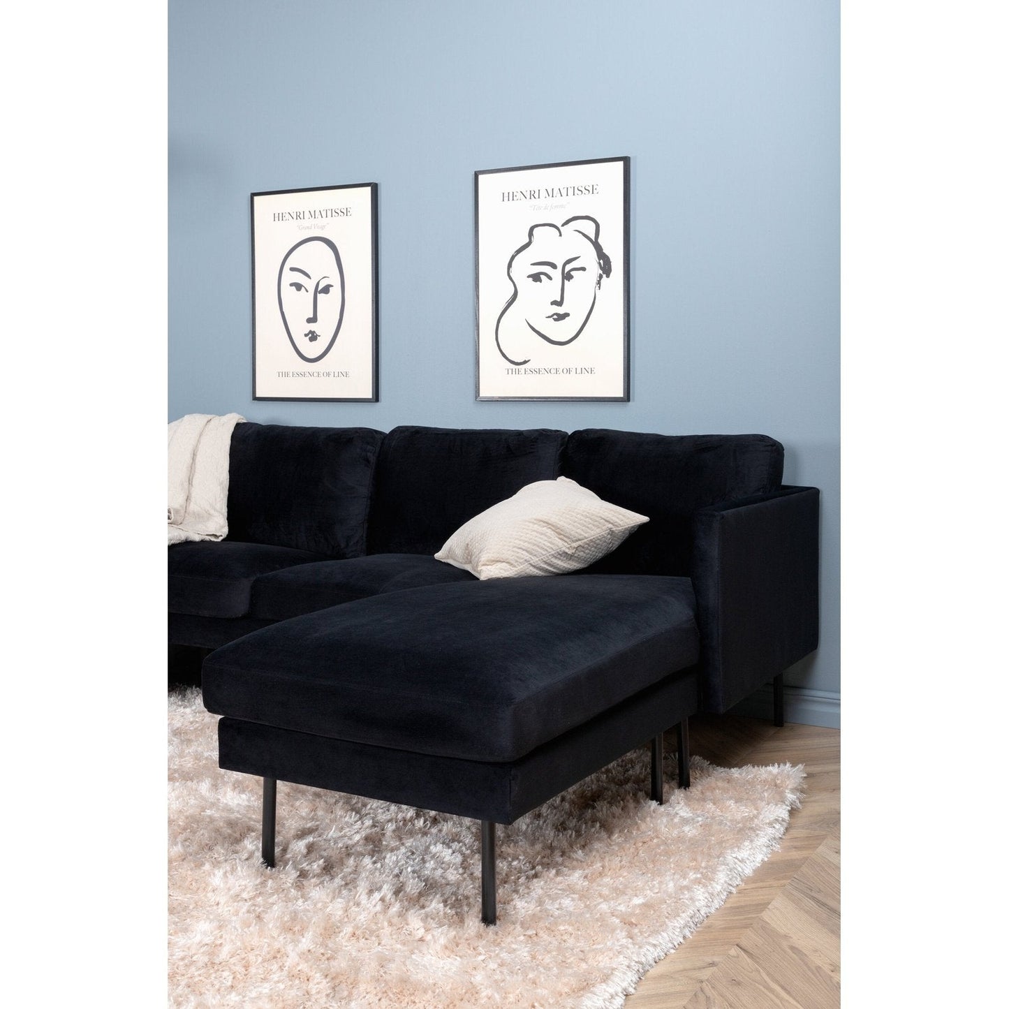 Zoom Sofa hjørne og sjeselong (Outletvare)