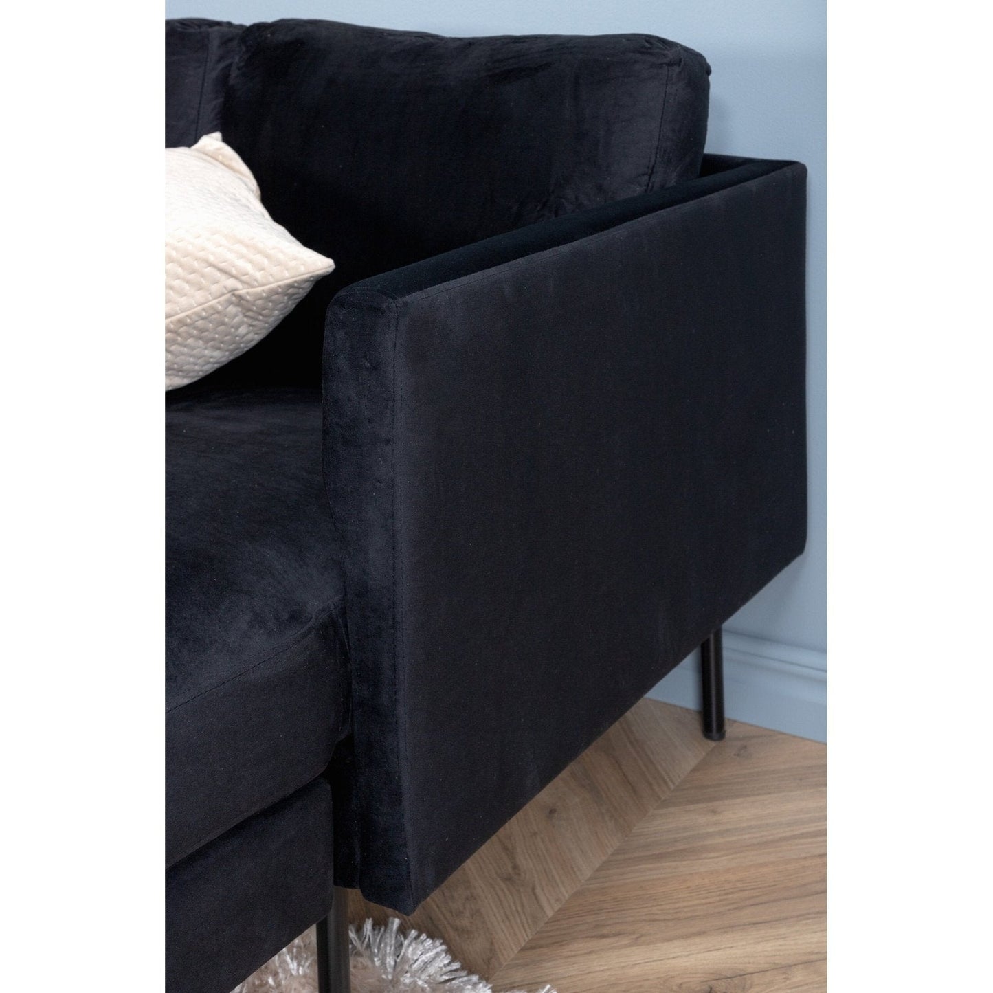 Zoom Sofa hjørne og sjeselong (Outletvare)