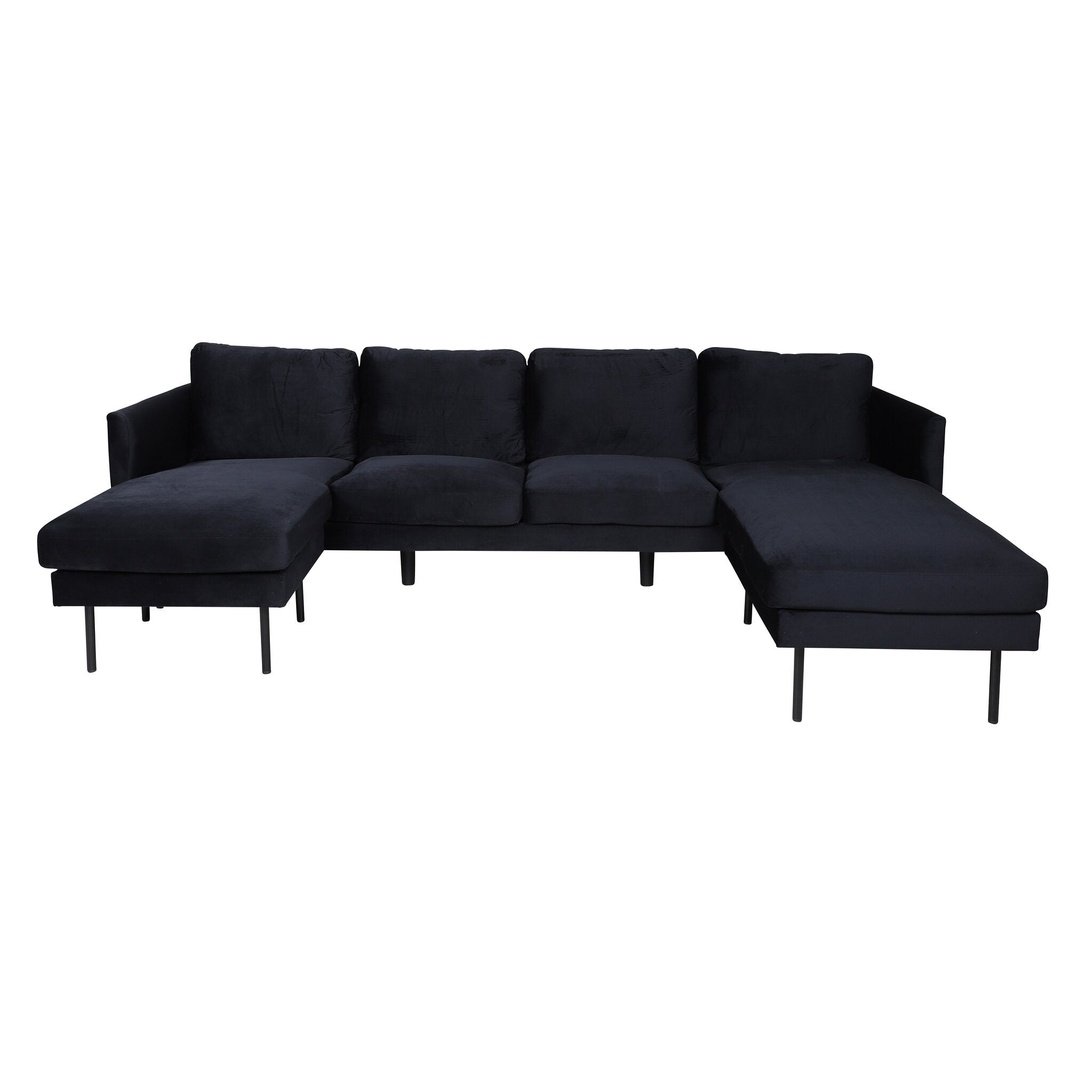 Zoom Sofa hjørne og sjeselong (Outletvare)