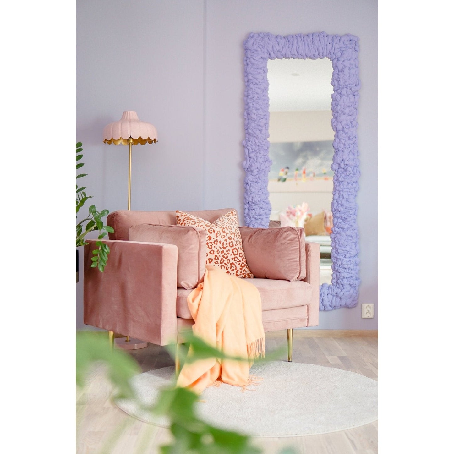Boom lenestol Velvet