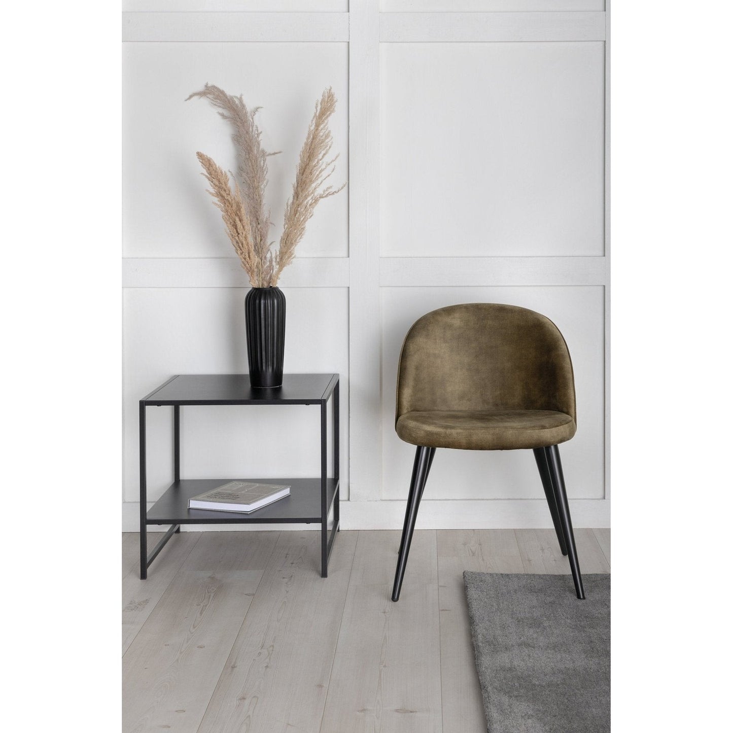 Velvet spisestol