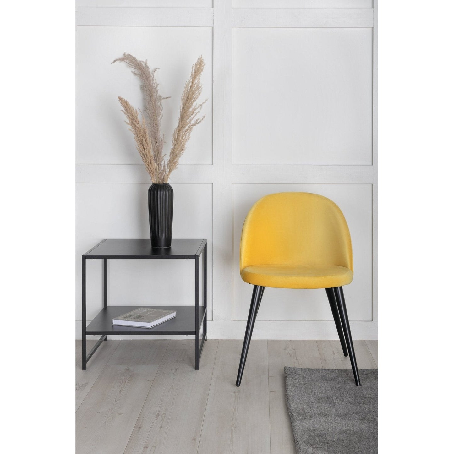 Velvet spisestol