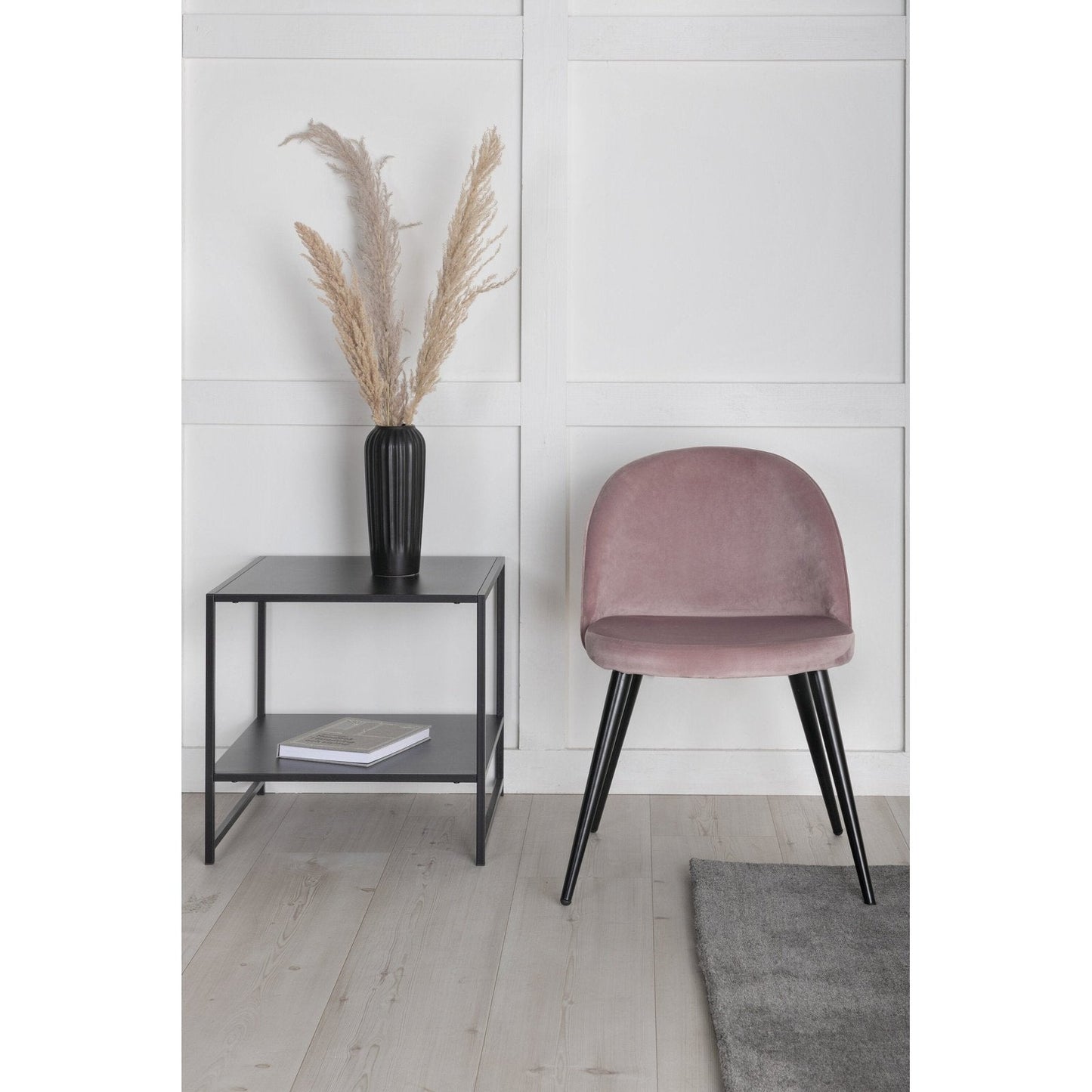 Velvet spisestol 1-pakk (Outletvare)