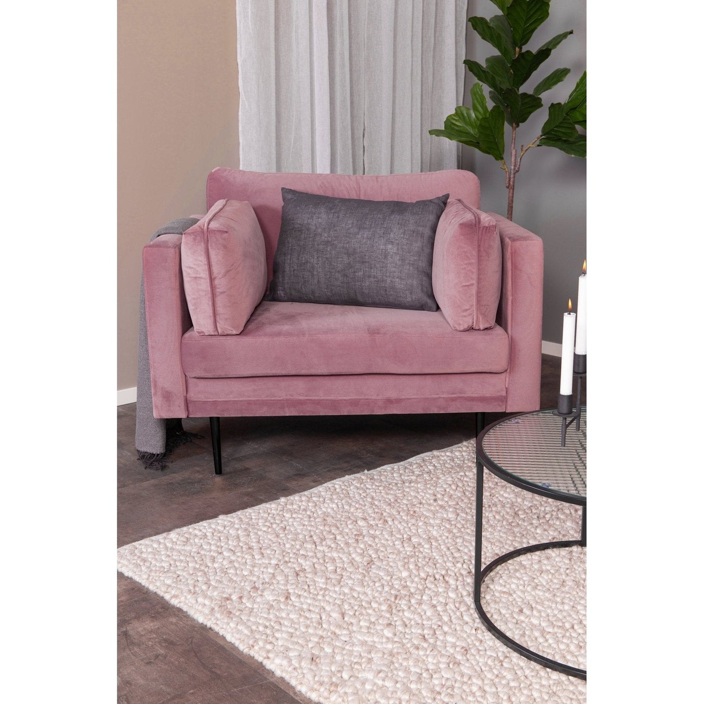 Boom lenestol Velvet